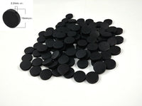 Wood Beads Flat Round 15mm - Choose your color