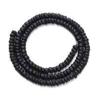 Coconut Wood Beads 5mm - 1 strand 38cm (15") 