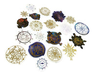 Mystic symbols PVC deco stickers