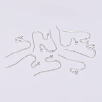100 Crochets pour boucle d'oreille - Sans nickel - Or, argent, bronze, noir