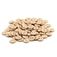 25 resin sewing buttons 10mm - Pick your color: blue, red, pink, purple, grey, beige