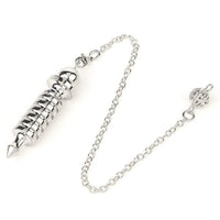 Metal dowsing pendulum, Divination tool, Metaphysical spiritual gift, Silver, gold, rose gold or antique bronze