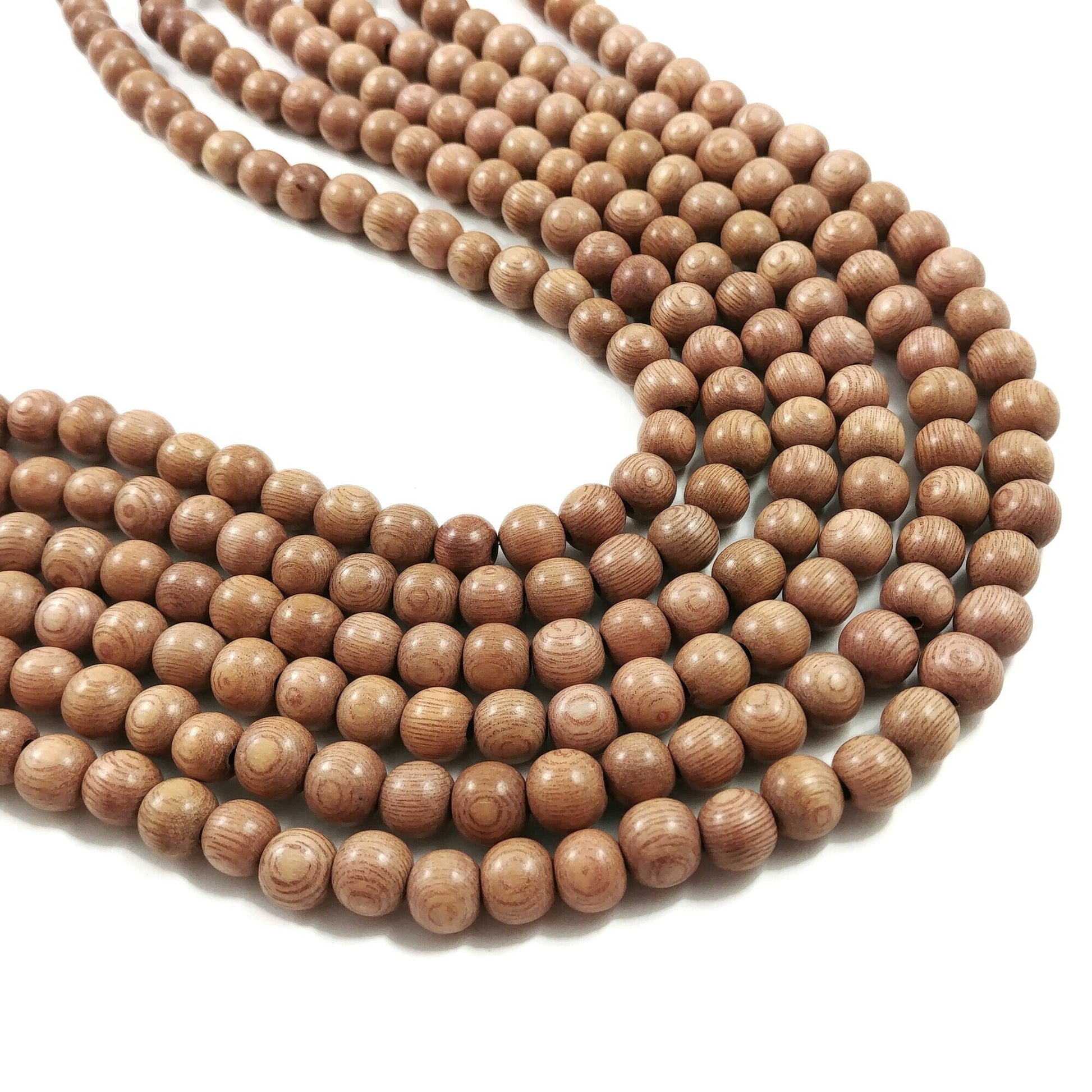 Rosewood beads 4, 5, 6, 8 or 10mm