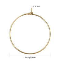 10 Surgical stainless steel hoops, 4 sizes available