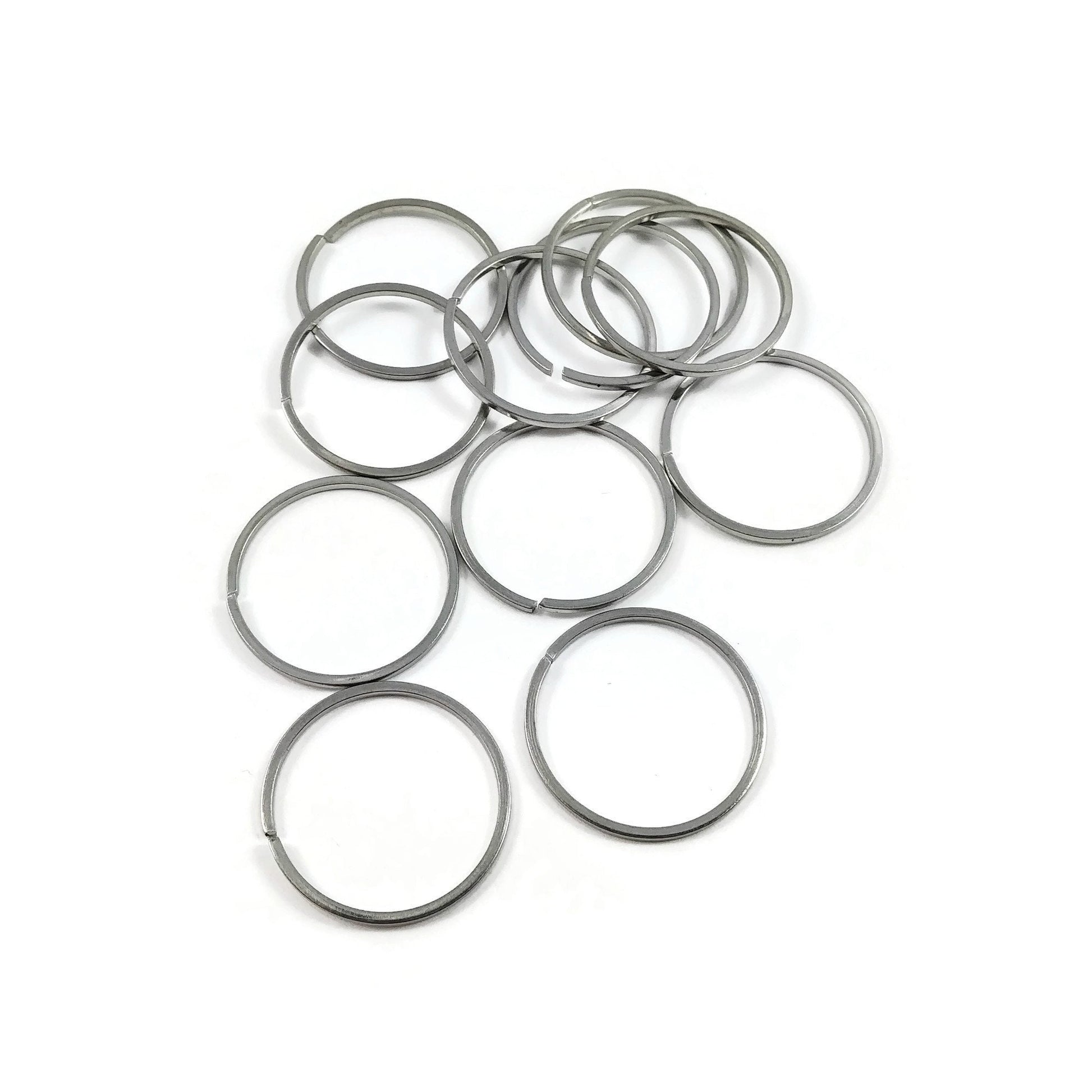 20mm silver jump rings, 10pcs stainless steel open ring, 18 gauge large jump rings for jewelry making