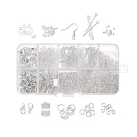 Jewelry making starter kit, 710pcs, Hypoallergenic nickel free findings