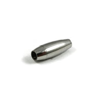 Stainless steel magnetic clasps, Fits 3mm, Jewelry making cord ends, Bracelet and necklace findings