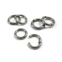 No piercing huggie hoop earrings, Silver stainless steel earring findings, Clip on ear cuffs