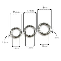 No piercing huggie hoop earrings, Silver stainless steel earring findings, Clip on ear cuffs