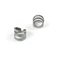 Ear cuff with hole, Stainless steel earring findings, No piercing clip on findings for jewelry making