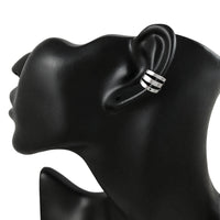 Ear cuff with hole, Stainless steel earring findings, No piercing clip on findings for jewelry making