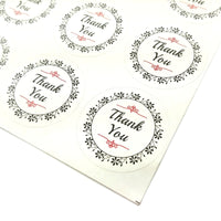 Thank you stickers