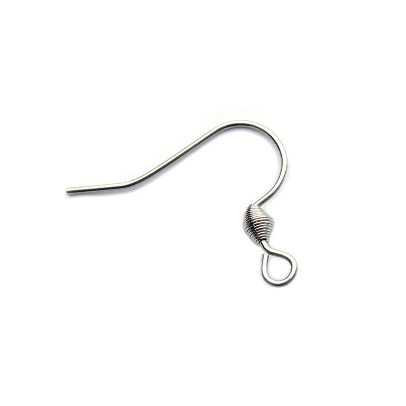 10 pcs earring hooks, Stainless steel earwire, Tarnish free jewelry making