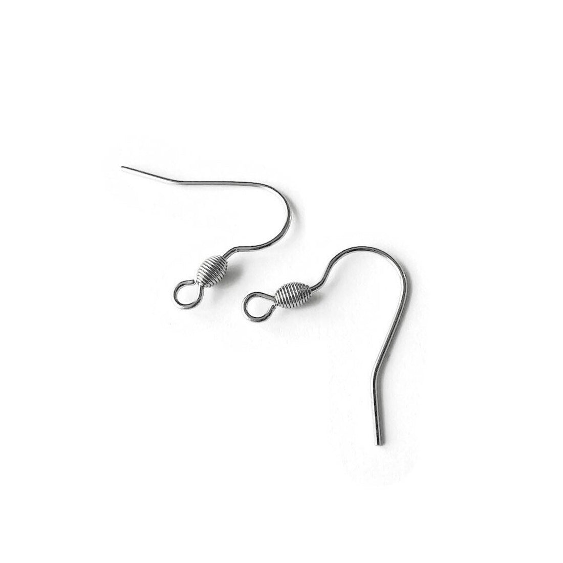10 pcs earring hooks, Stainless steel earwire