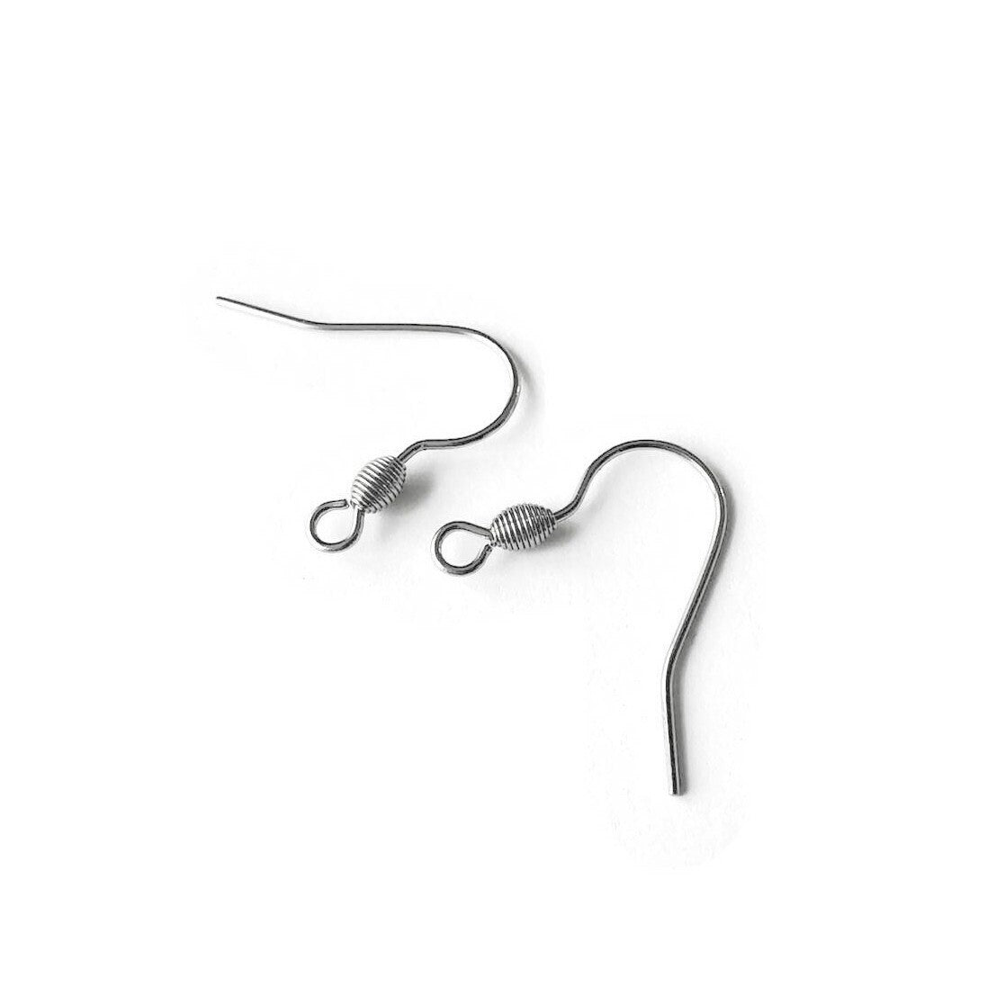 Crochets pour boucle d'oreille en acier inoxydable hypoallergénique