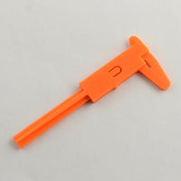 Plastic Vernier Caliper, Jewelry beads gauge measuring tool, Metric imperial scale ruler