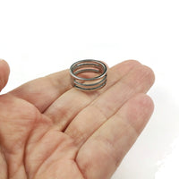 Jump ring opener closer tool, Tarnish-free stainless steel, Jewelry making finger tool