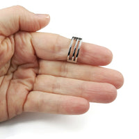 Jump ring opener closer tool, Tarnish-free stainless steel, Jewelry making finger tool