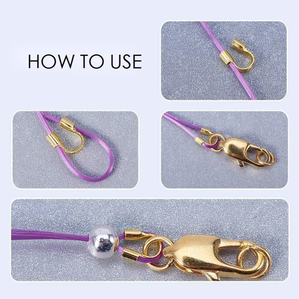Wire Guard Cable Thimble, Surgical stainless steel tarnish free, Jewelry making protector findings, Gold Silver
