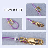 Wire Guard Cable Thimble, Surgical stainless steel tarnish free, Jewelry making protector findings, Gold Silver
