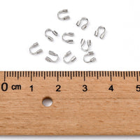Wire Guard Cable Thimble - Nickel, lead, and cadmium free - Jewelry making protector findings - Gold, Silver