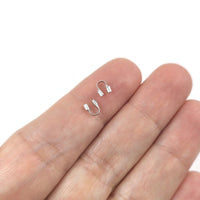 Wire Guard Cable Thimble - Nickel, lead, and cadmium free - Jewelry making protector findings - Gold, Silver