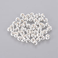 Crimp cover beads - Nickel, lead, and cadmium free - Hypoallergenic jewelry making findings - Cord ends