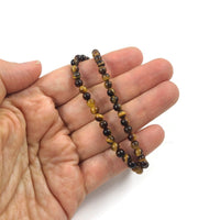 Tiger Eye Beads, 2mm 3mm 4mm 6mm 8mm, Natural round gemstone for jewelry making
