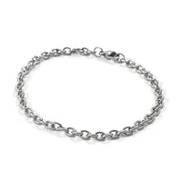Chunky cable chain bracelet, Rose gold - gold - silver stainless steel, Bulk lot for hypoallergenic jewelry making
