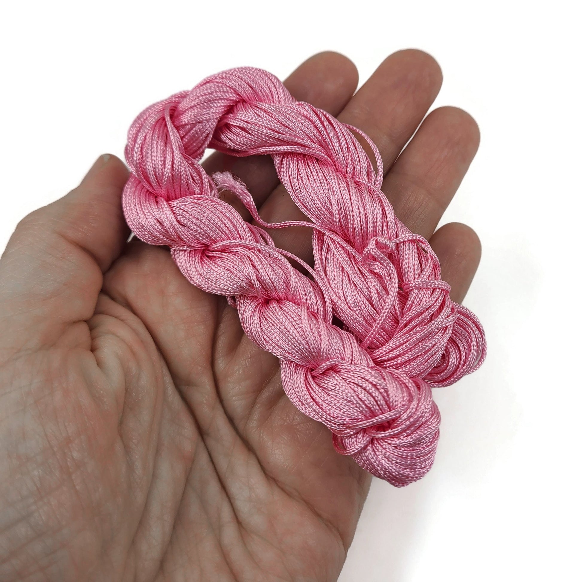 1mm nylon cord - 22 meters / 72 ft - Knotting string, Macrame thread, Jewelry making supplies