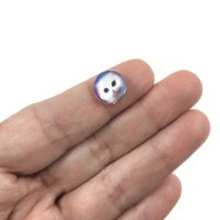 10 Cat glass cabochons, 12mm glass dome cabochon, Jewelry making supplies