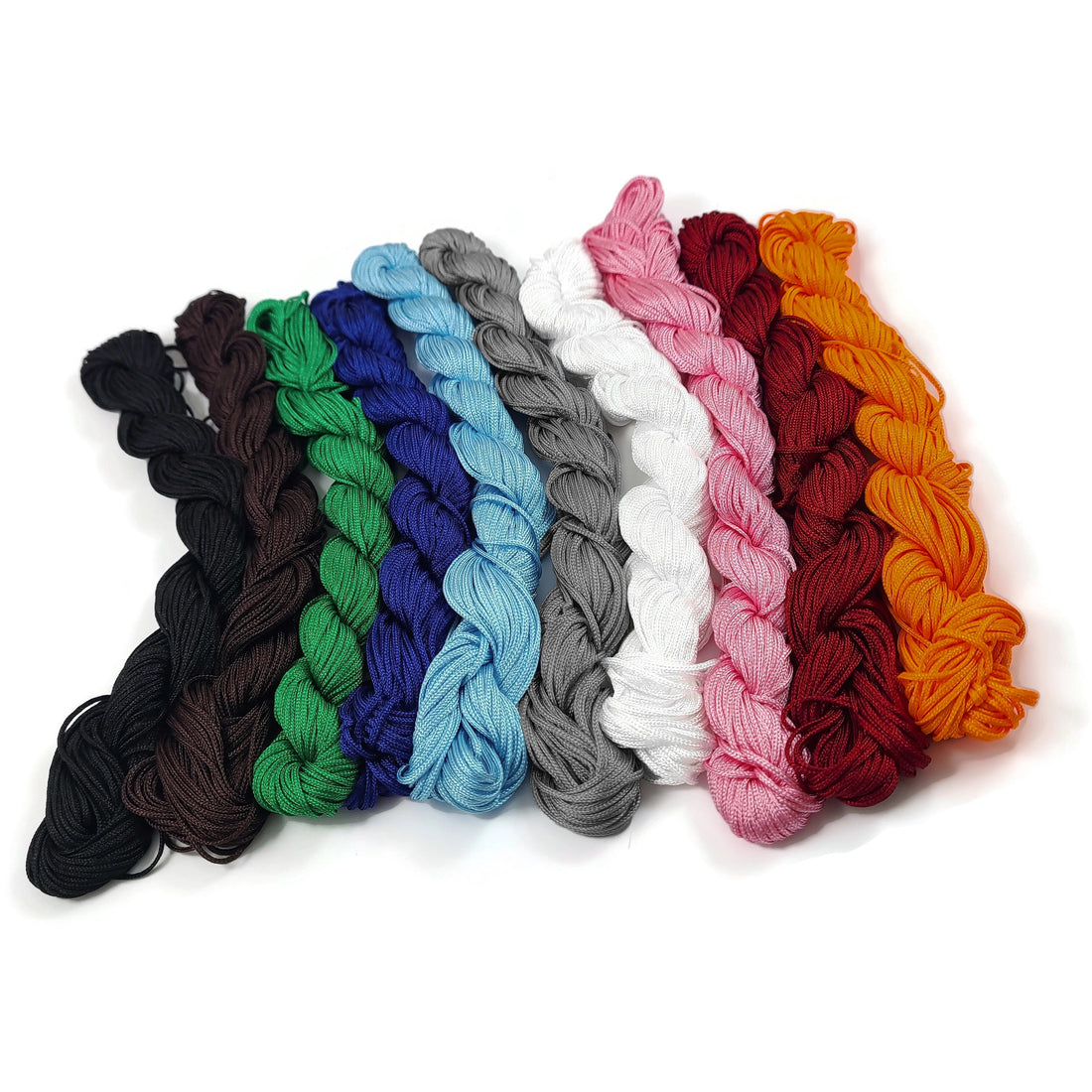2mm nylon cord - 10 meters / 32 ft - Knotting string, Macrame thread, Jewelry making supplies