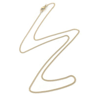 Fine curb chain necklace, Gold plated stainless steel, Bulk lot for jewelry making