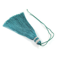Extra big tassel, Aqua, Pink, Boho decor DIY, 3.75 inches