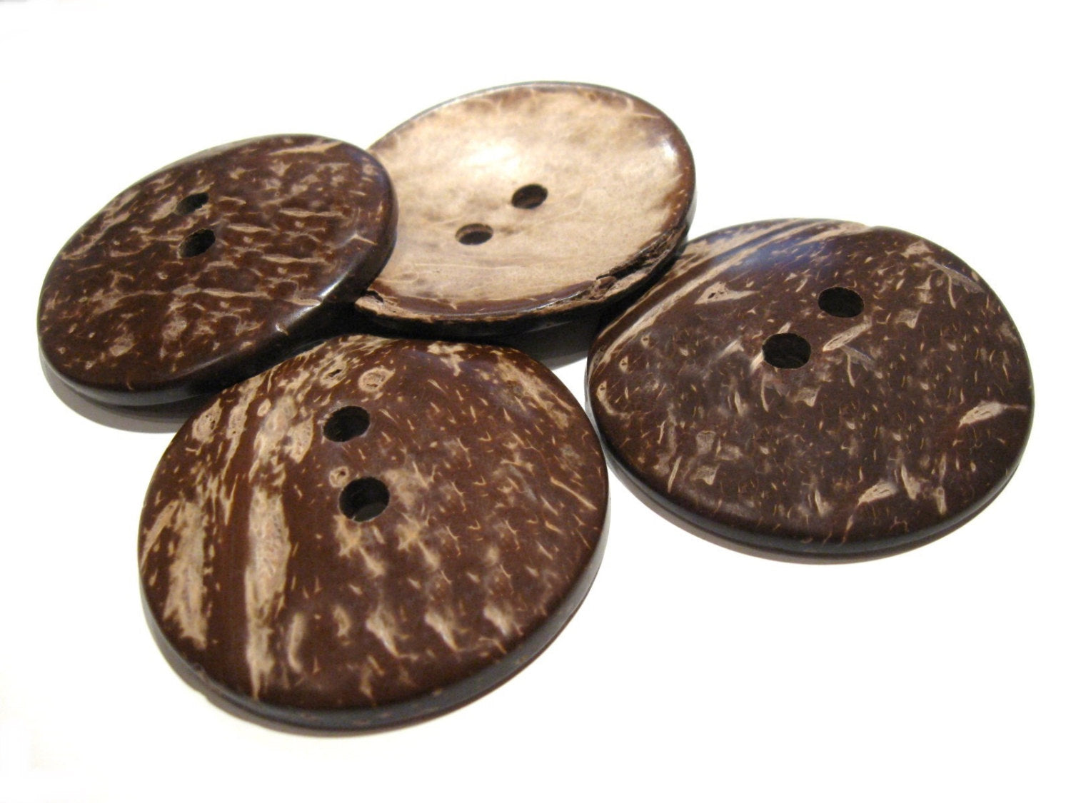 Bouton en bois de coco 50mm