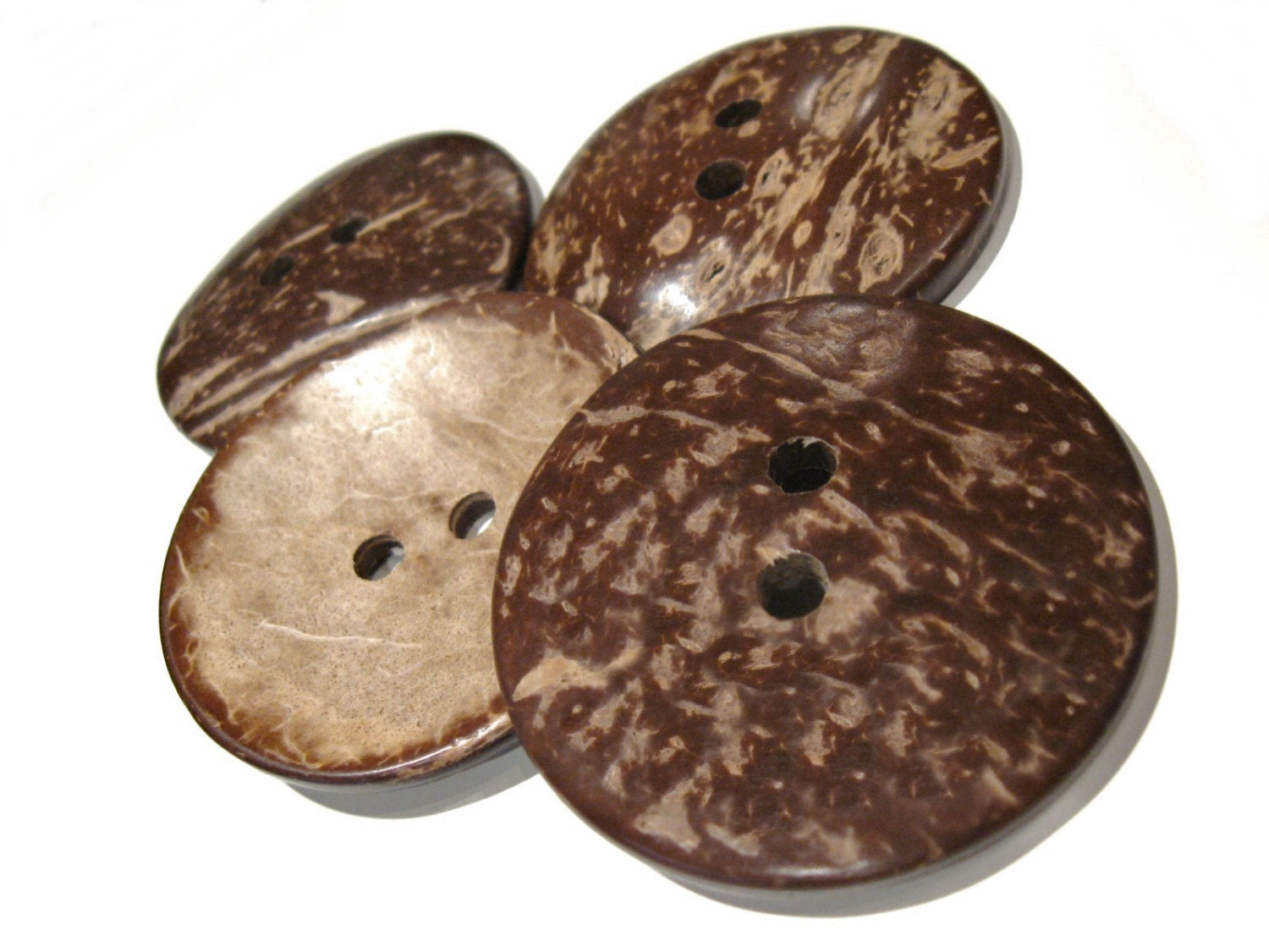 Bouton en bois de coco 50mm