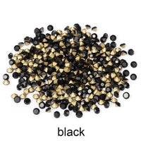 100 pointed back rhinestones, 4mm 5mm glass diamond chatons, Faceted crystal for jewelry making