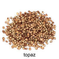 100 pointed back rhinestones, 4mm 5mm glass diamond chatons, Faceted crystal for jewelry making