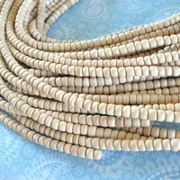 Unfinished wood beads 80 Natural wood beads 4-5mm beads