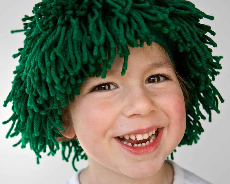 Patron perruque en laine - DIY Costume pour enfant et adulte - Tutoriel PDF
