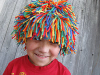 Patron perruque en laine - DIY Costume pour enfant et adulte - Tutoriel PDF